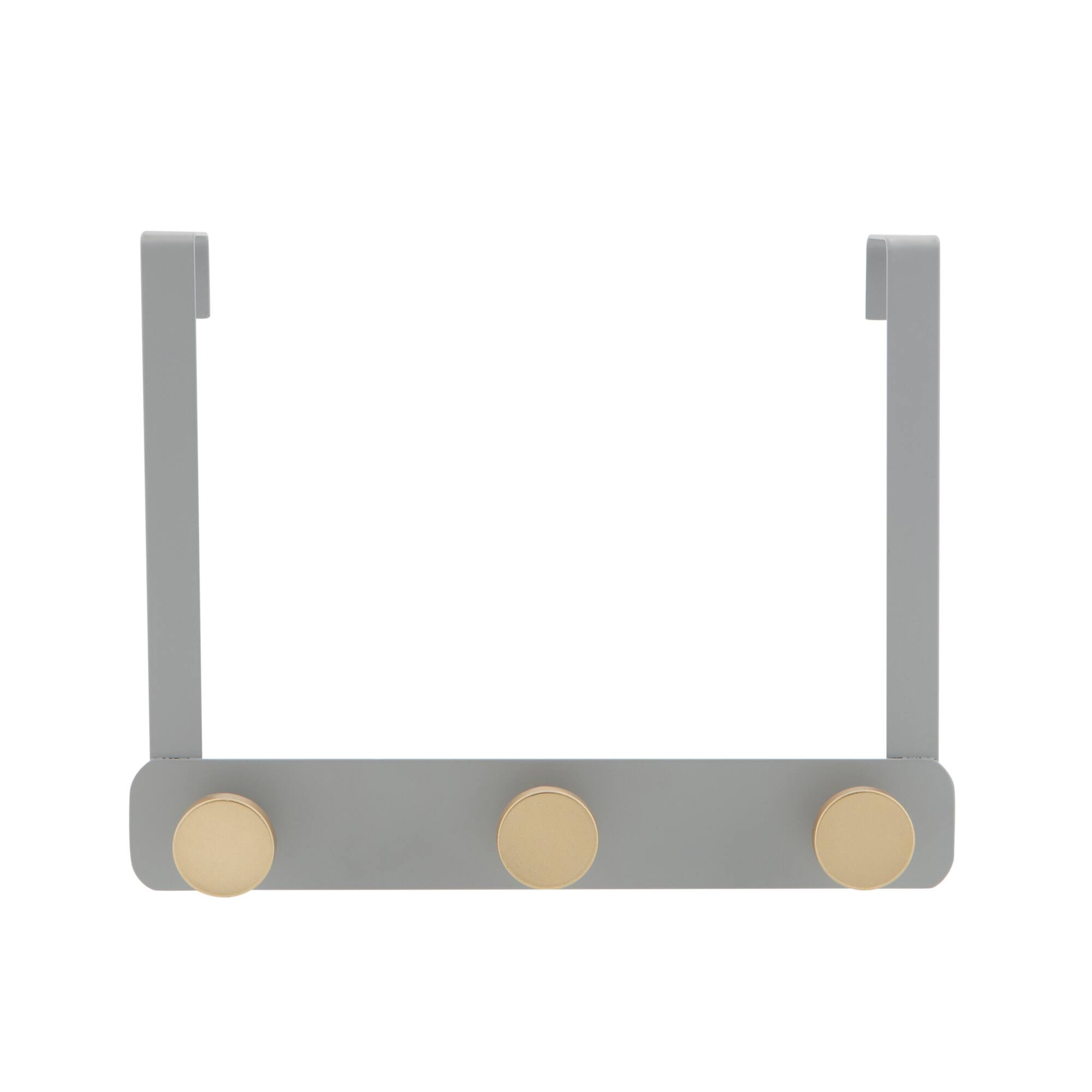 Elle Décor Gray Hook Over the Door Hook
